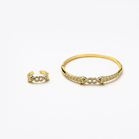 Bracelet and ring set